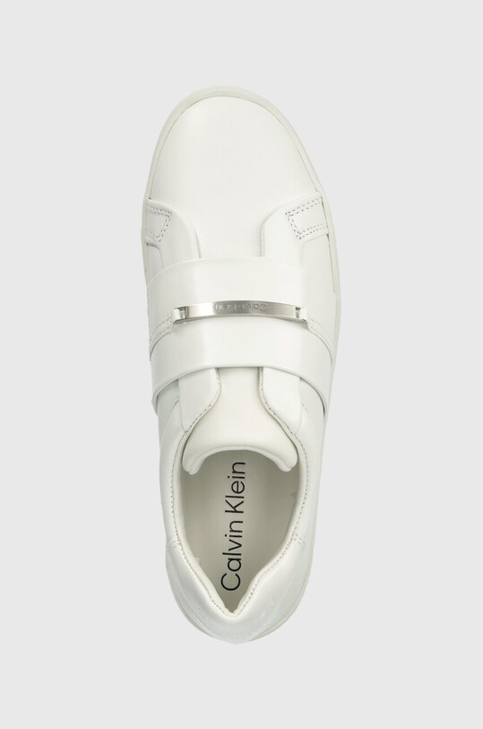 Кросівки Calvin Klein FLATFORM CUPSOLE SLIP ON W/HW білий HW0HW01862