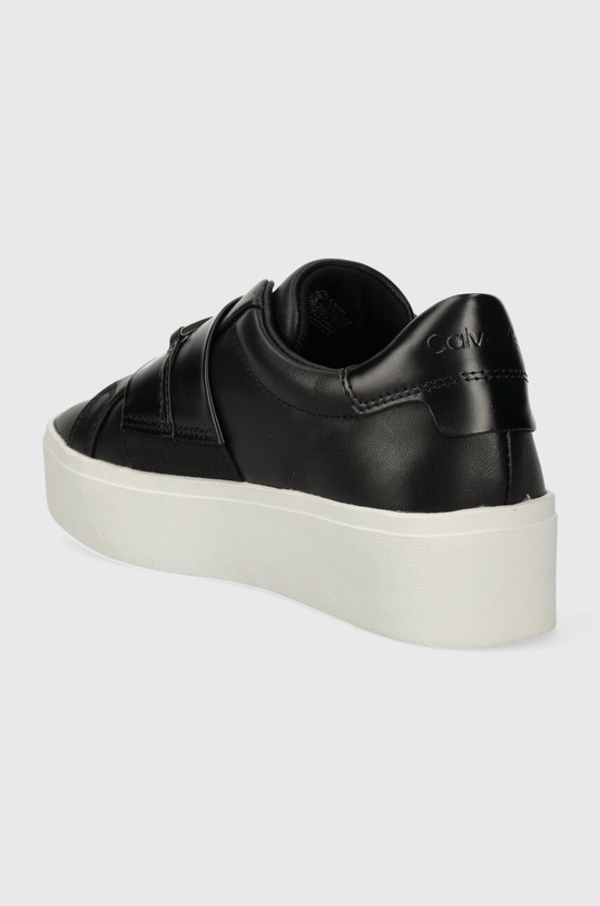 Boty Tenisky Calvin Klein FLATFORM CUPSOLE SLIP ON W/HW HW0HW01862 černá