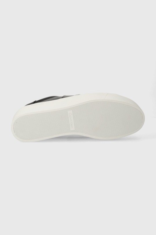 Tenisky Calvin Klein FLATFORM CUPSOLE SLIP ON W/HW HW0HW01862 černá