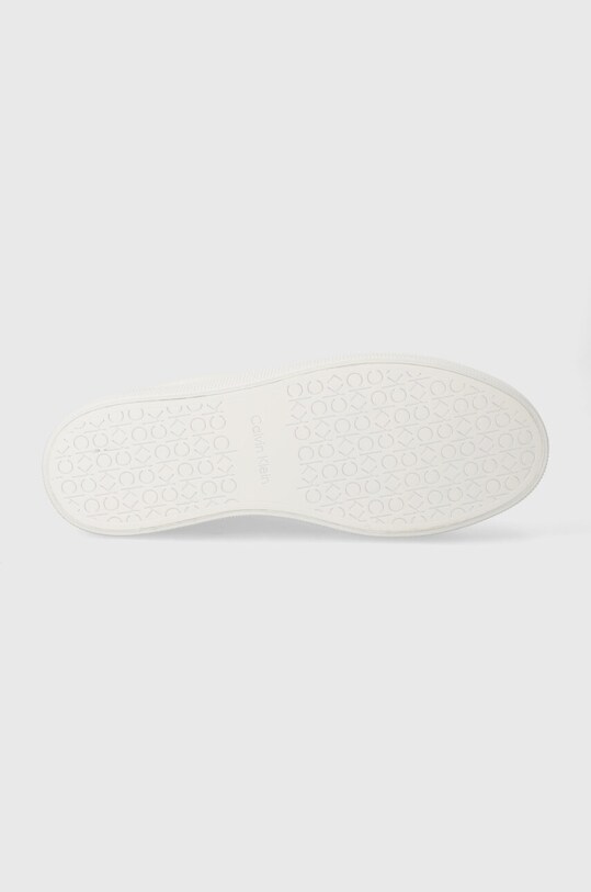 Calvin Klein sneakersy VULC LACE UP - DIAMOND FOXING HW0HW01865 biały