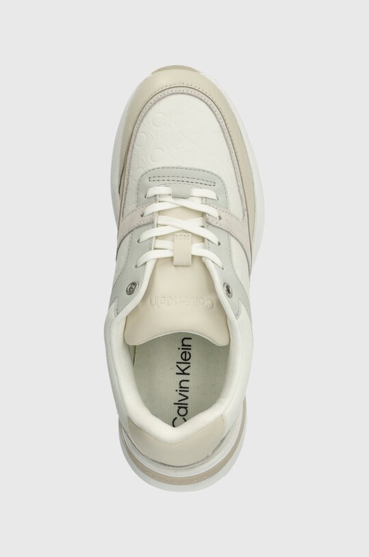 Кросівки Calvin Klein ELEVATED RUNNER - MONO MIX бежевий HW0HW01869