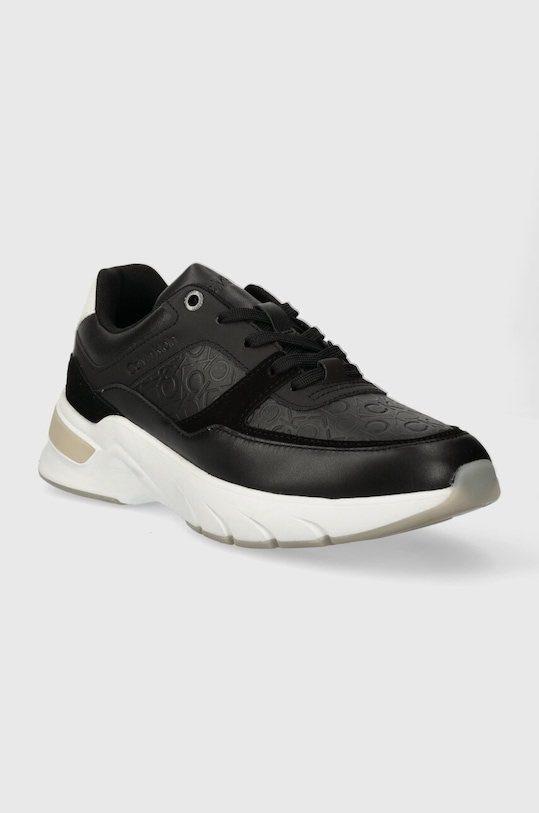 Αθλητικά Calvin Klein ELEVATED RUNNER - MONO MIX HW0HW01869 μαύρο SS24