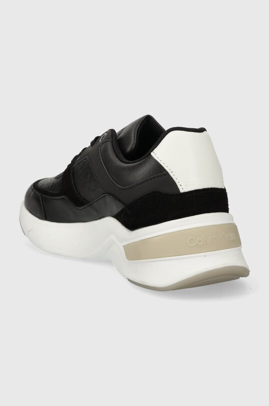 Obuwie Calvin Klein sneakersy ELEVATED RUNNER - MONO MIX HW0HW01869 czarny