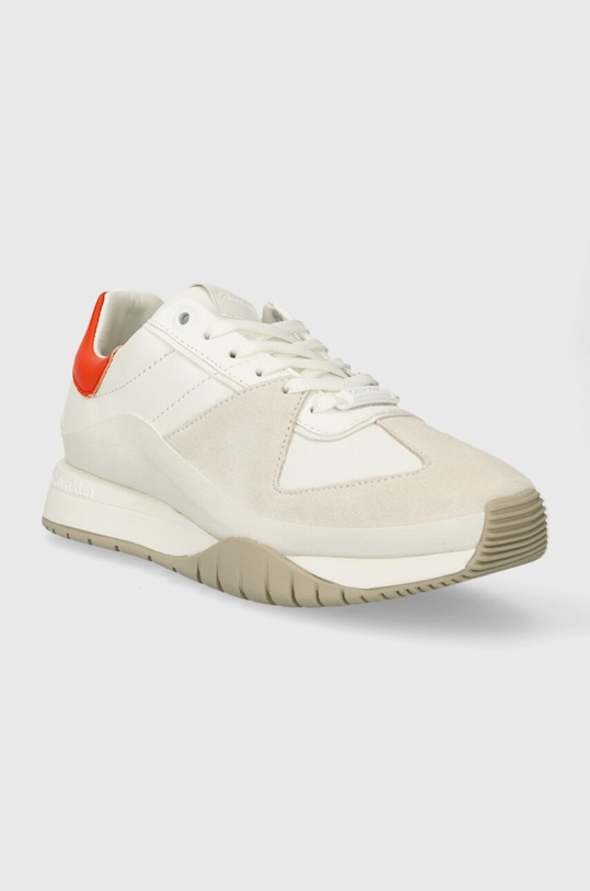 Calvin Klein sneakers ORIGIN RUNNER HW0HW01874 alb SS24