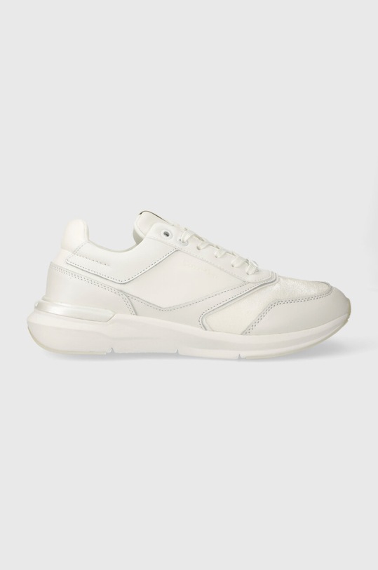 Calvin Klein sneakers FLEXI RUNNER - PEARLIZED finta pelle fiore bianco HW0HW02041