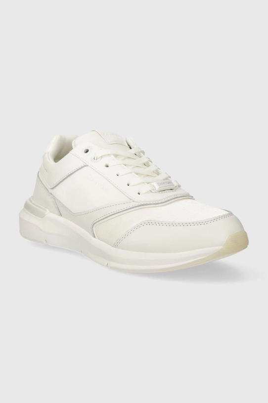 Calvin Klein sneakersy FLEXI RUNNER - PEARLIZED HW0HW02041 biały SS24