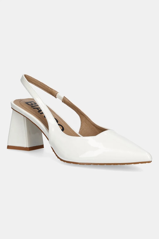 Bianco czółenka BIAMARALYN 5-8 cm biały 11240941