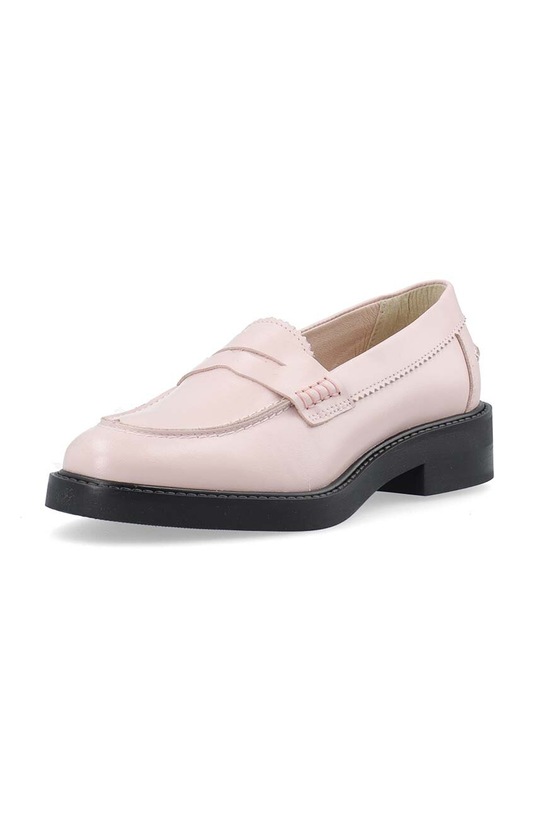 Шкіряні мокасини Bianco BIAALMA 11250989 рожевий SS24