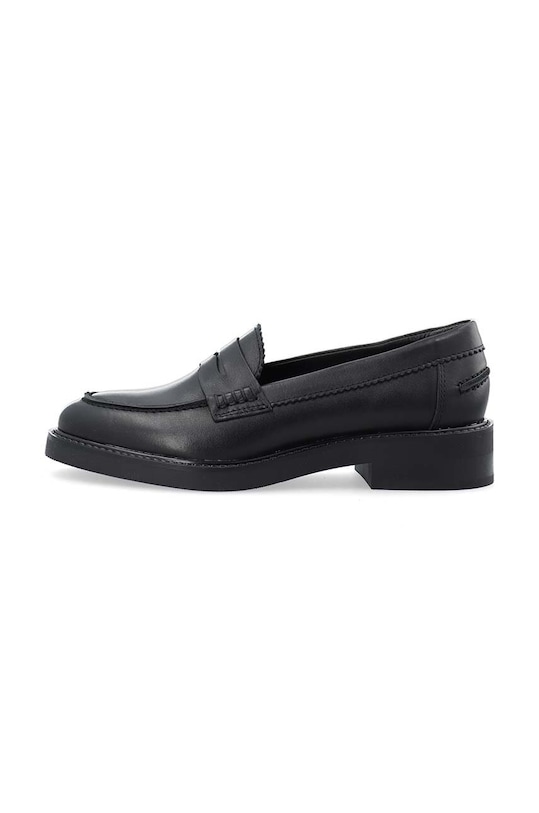 Bianco mocasini de piele BIAALMA piele negru 11250989