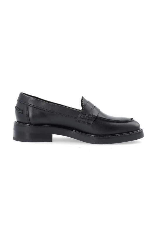 Bianco mocasini de piele BIAALMA negru 11250989