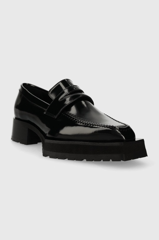 Stine Goya mocasini de piele Gurly SG5663.JetBlack negru SS24