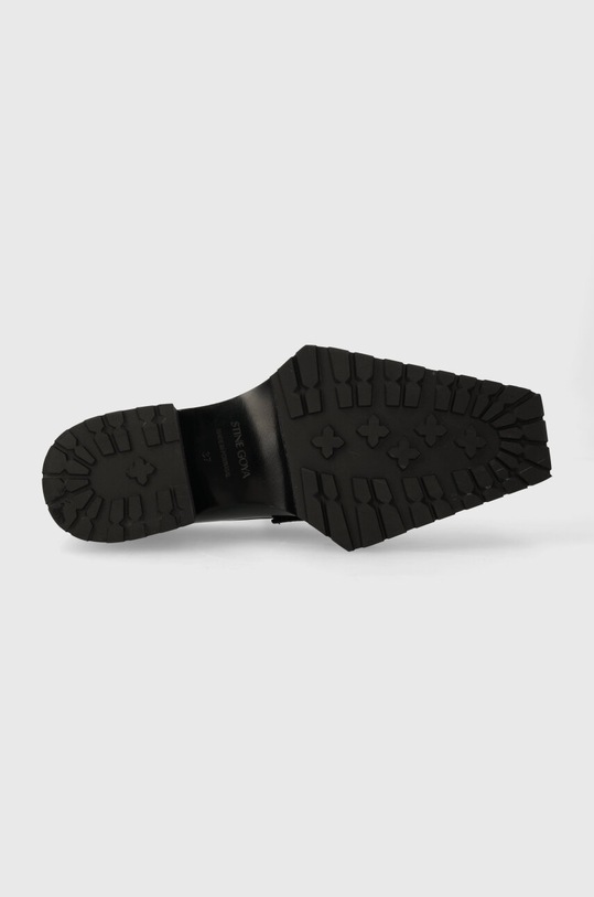 Stine Goya mocasini de piele Gurly SG5663.JetBlack negru