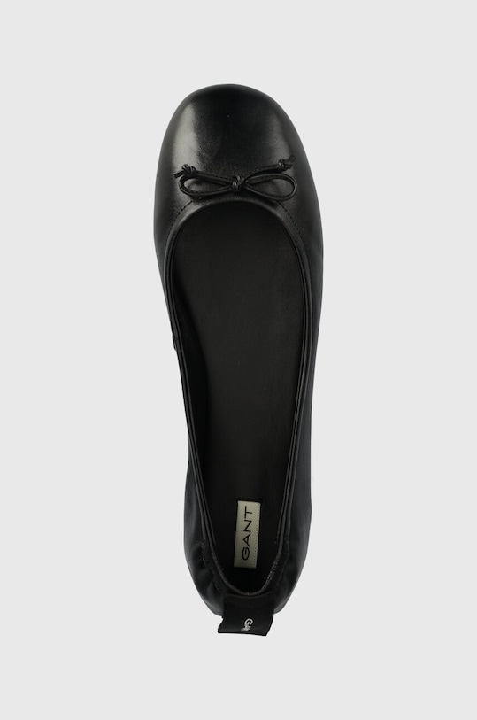 Шкіряні балетки Gant Mihay чорний 28511556.G00
