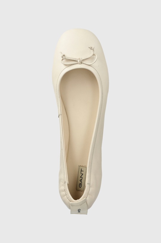 Gant baleriny skórzane Mihay beżowy 28511556.G21