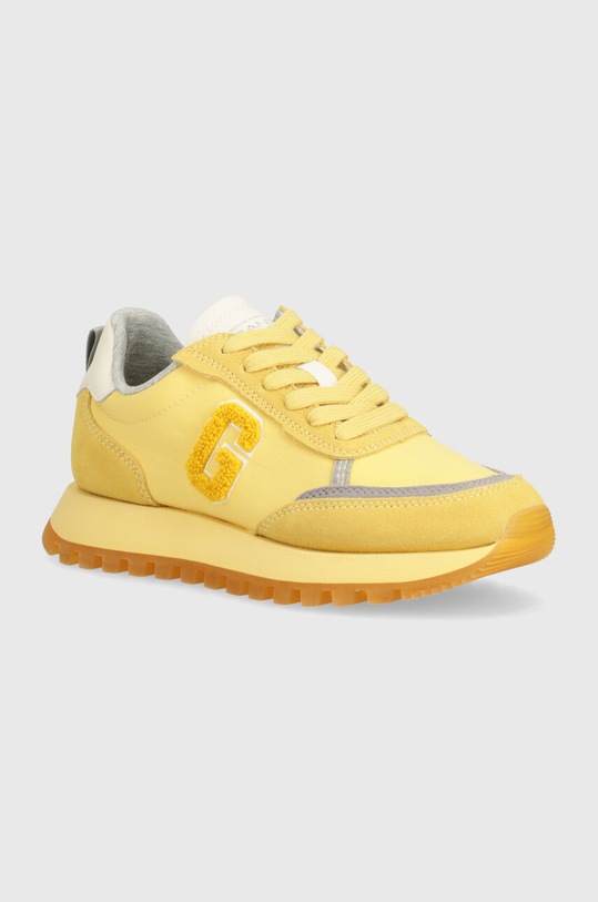 Gant sneakersy Caffay tekstylny żółty 28533473.G334