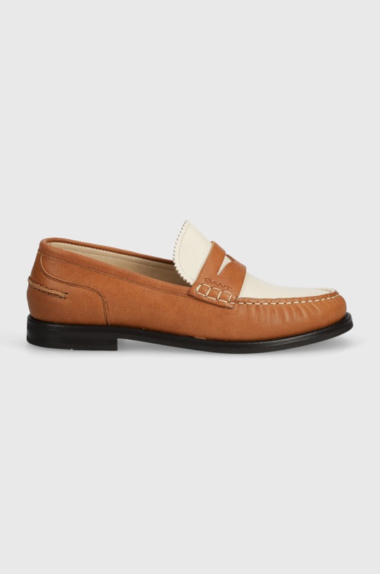 Gant mokasyny skórzane Gracelyn 28571486.G400 brązowy SS24