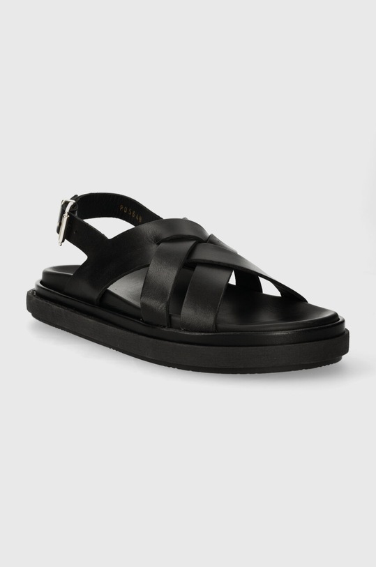 Kožené sandály Alohas Trunca S00690.25 černá SS24