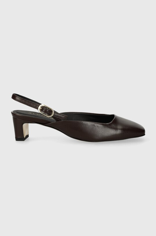 Alohas pantofi de piele Lindy calcai expus maro S100126.01