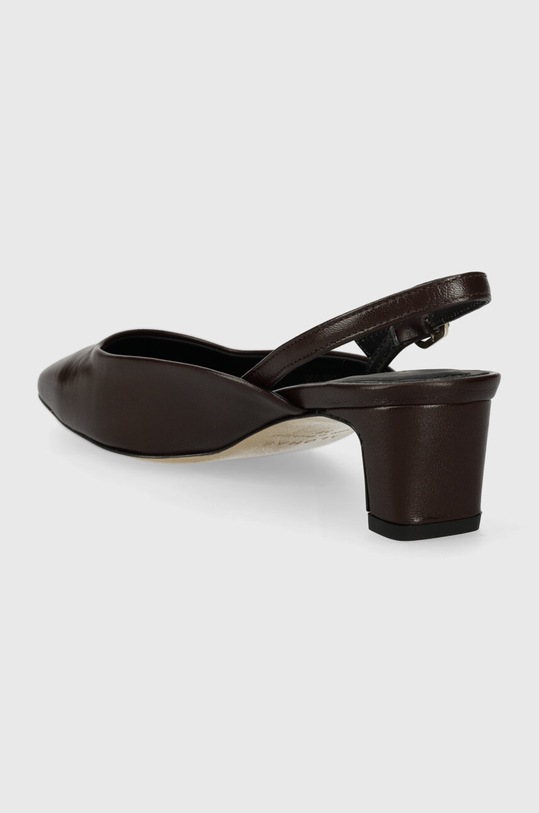 Boty Kožené lodičky Alohas Lindy S100126.01 hnědá