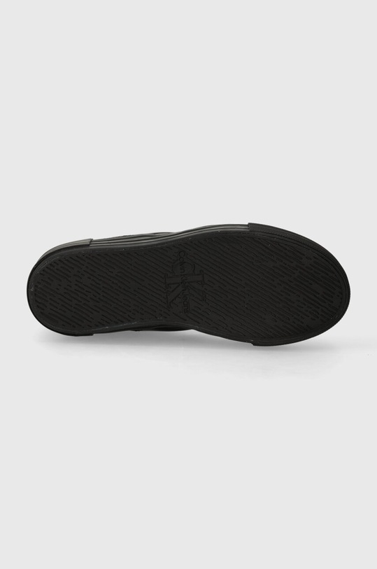 Calvin Klein Jeans sportcipő BOLD VULC FLATF LACE MIX MG LUM YW0YW01295 fekete