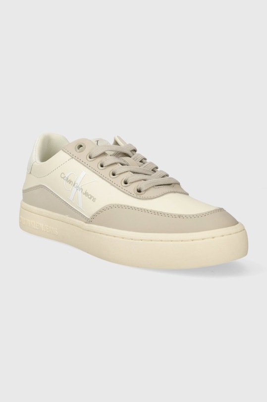 Calvin Klein Jeans sportcipő CLASSIC CUPSOLE LOW LACE LTH ML YW0YW01296 bézs SS24