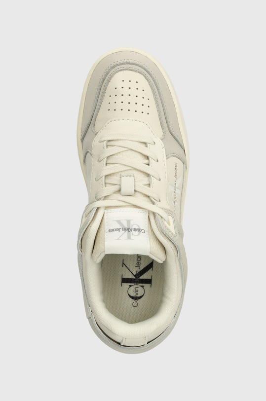 Calvin Klein Jeans sneakersy BASKET CUPSOLE LOW MIX ML FAD szary YW0YW01301