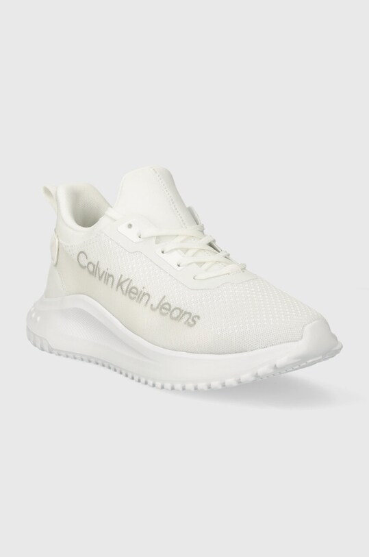 Calvin Klein Jeans sportcipő EVA RUN SLIPON LACE MIX LUM WN YW0YW01303 fehér SS24