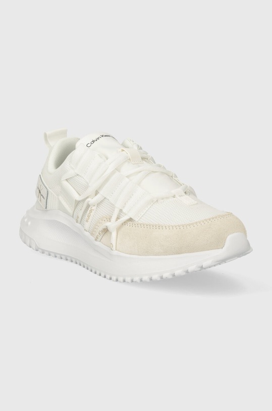 Кроссовки Calvin Klein Jeans EVA RUNNER LOW LACE MIX ML FAD YW0YW01319 белый SS24