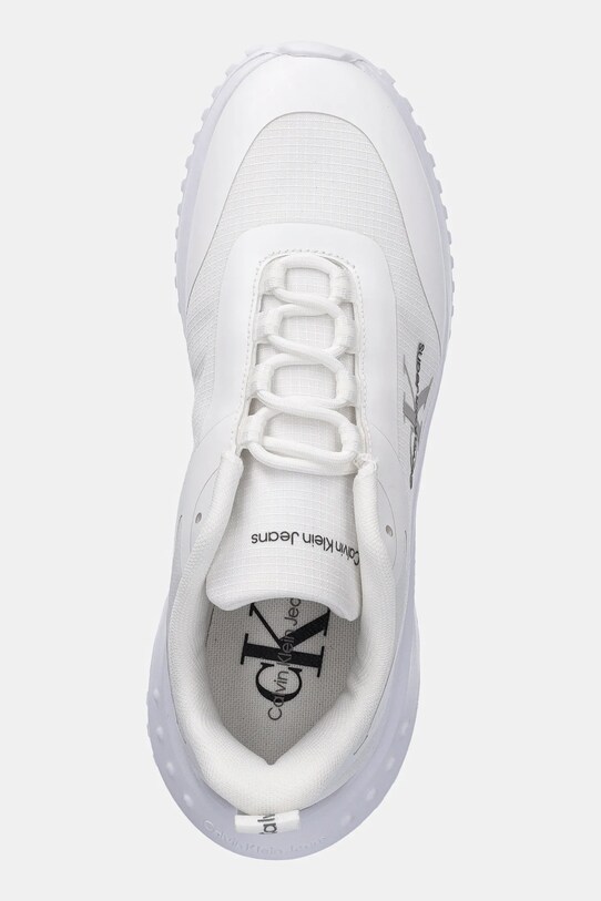 Кроссовки Calvin Klein Jeans EVA RUNNER LOW LACE MIX ML WN белый YW0YW01442