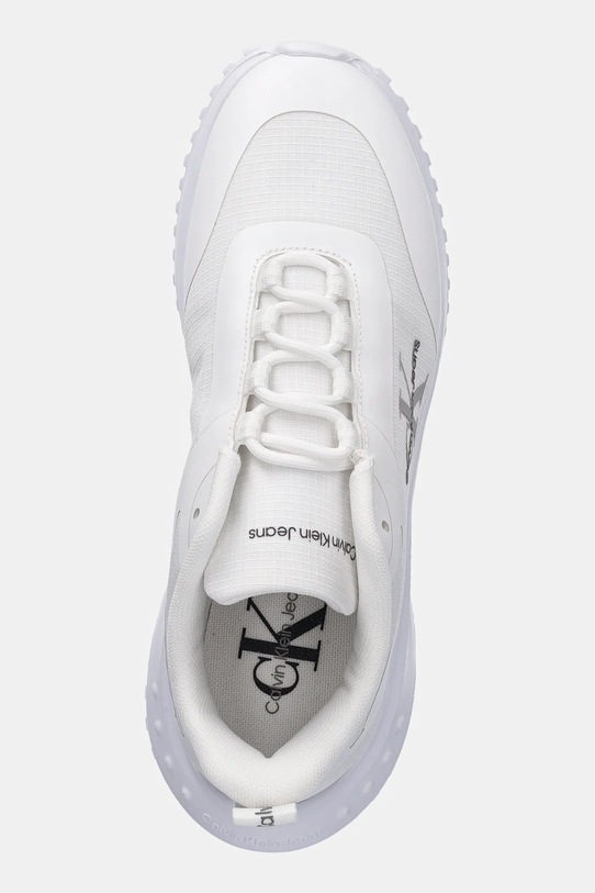 Calvin Klein Jeans sneakersy EVA RUNNER LOW LACE MIX ML WN biały YW0YW01442
