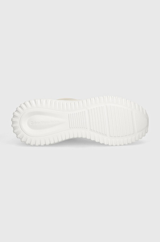 Calvin Klein Jeans sportcipő EVA RUNNER LOW LACE MIX ML WN YW0YW01442 bézs
