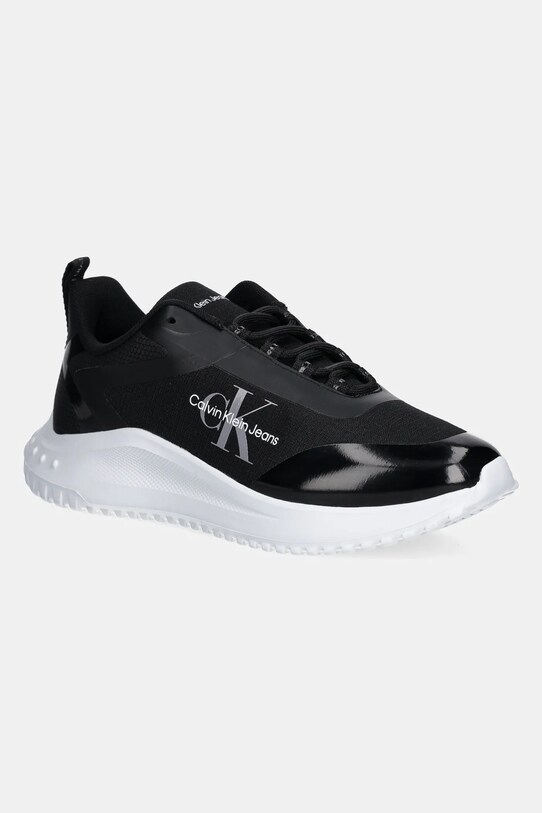 Кроссовки Calvin Klein Jeans EVA RUNNER LOW LACE MIX ML WN чёрный YW0YW01442
