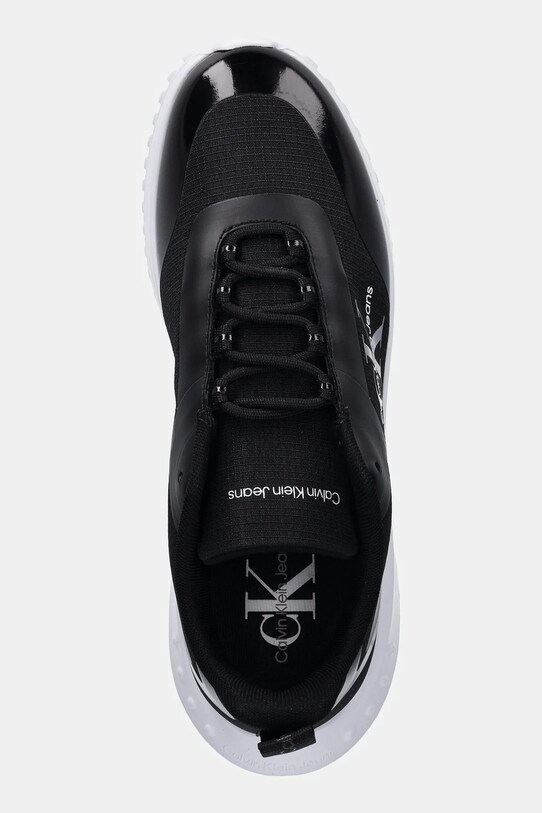 Кроссовки Calvin Klein Jeans EVA RUNNER LOW LACE MIX ML WN чёрный YW0YW01442