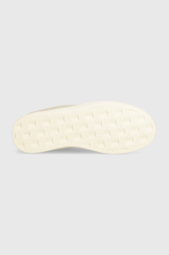 Calvin Klein Jeans sneakersy skórzane CLASSIC CUPSOLE LOWLACEUP LTH WN YW0YW01444 beżowy