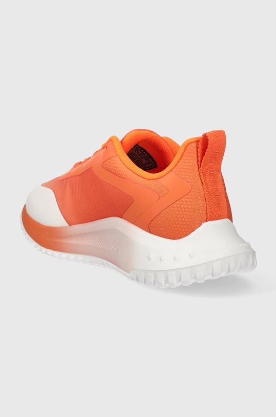 Încălțăminte Calvin Klein Jeans sneakers EVA RUNNER LOW LACE MIX SAT WN YW0YW01456 portocaliu