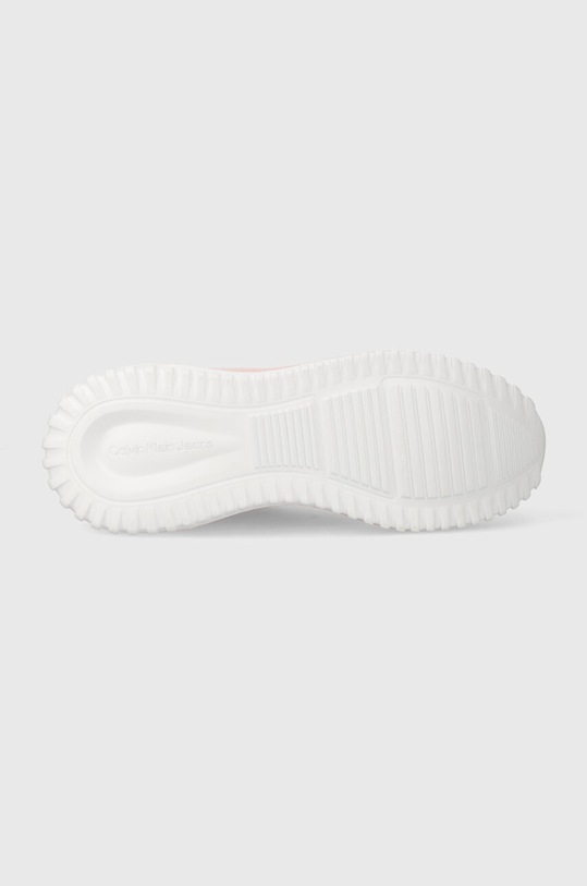 Calvin Klein Jeans sneakers EVA RUNNER LOW LACE MIX SAT WN YW0YW01456 portocaliu