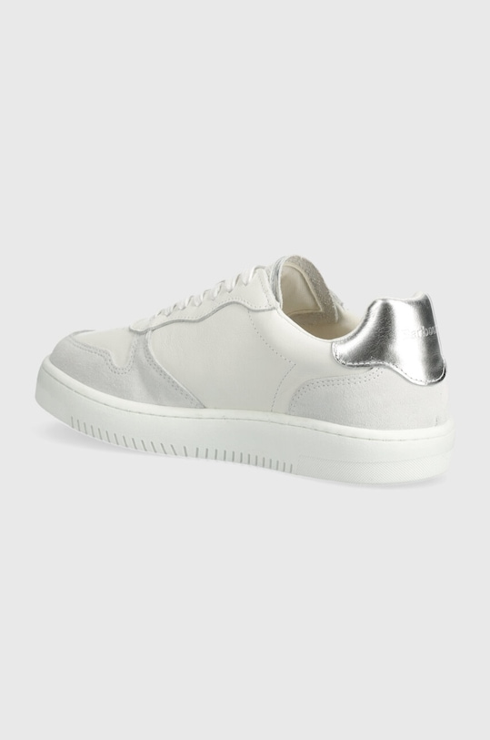 Obuwie Barbour sneakersy skórzane Celeste LFO0691WH52 biały