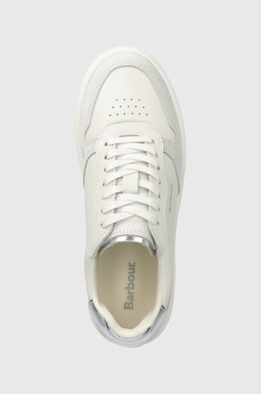Barbour sneakers din piele Celeste alb LFO0691WH52