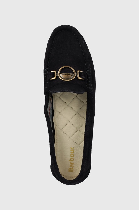 Barbour mokasyny zamszowe Anika granatowy LFO0698NY98