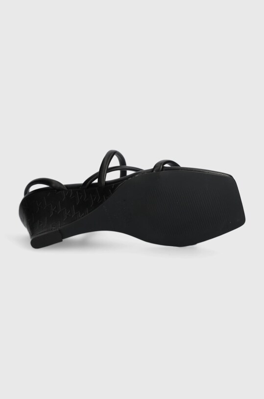 Karl Lagerfeld sandale RIALTO KL34405.000 negru