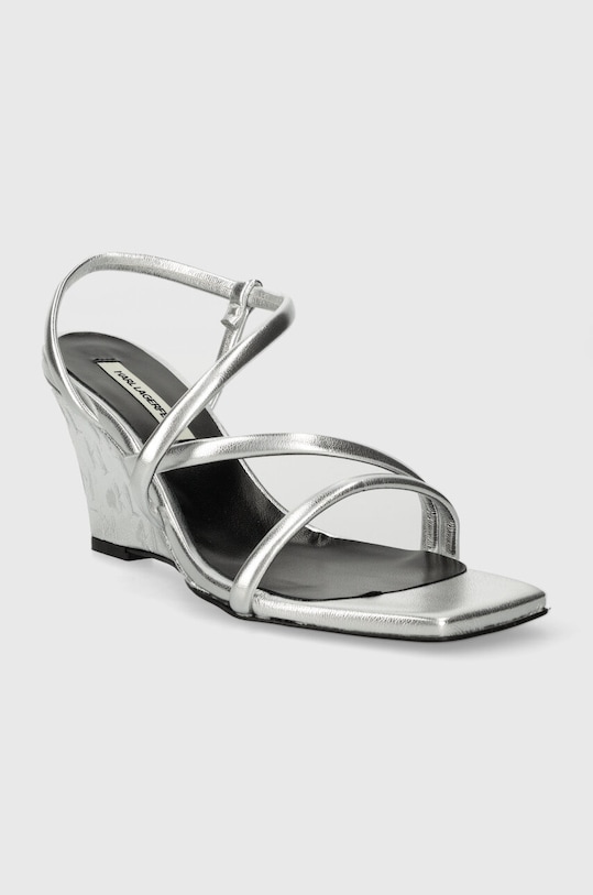 Sandali Karl Lagerfeld RIALTO KL34405.1SL srebrna SS24
