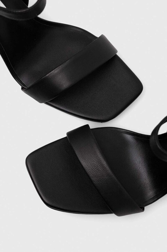 Obuwie Karl Lagerfeld sandały skórzane ASTRA NOVA KL33124.000 czarny