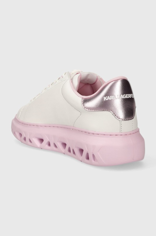 Obuwie Karl Lagerfeld sneakersy skórzane KAPRI KITE KL64530N.01V biały