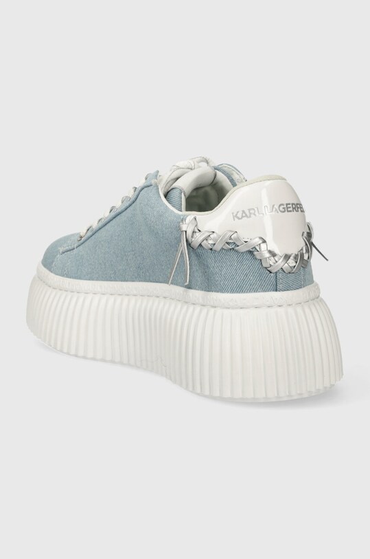 Karl Lagerfeld sneakersy KREEPER LO niebieski KL42372D.DLB