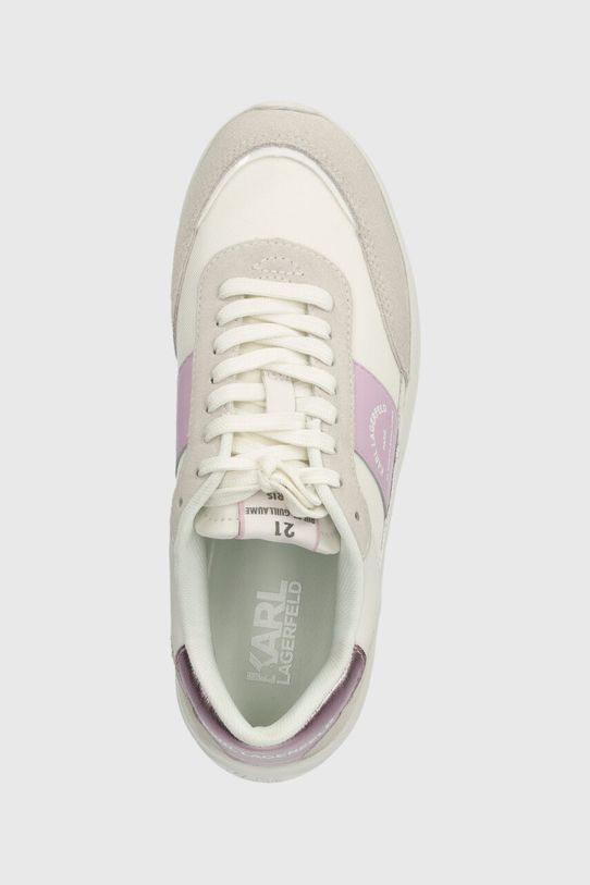 Karl Lagerfeld sneakersy SERGER biały KL63624.41V
