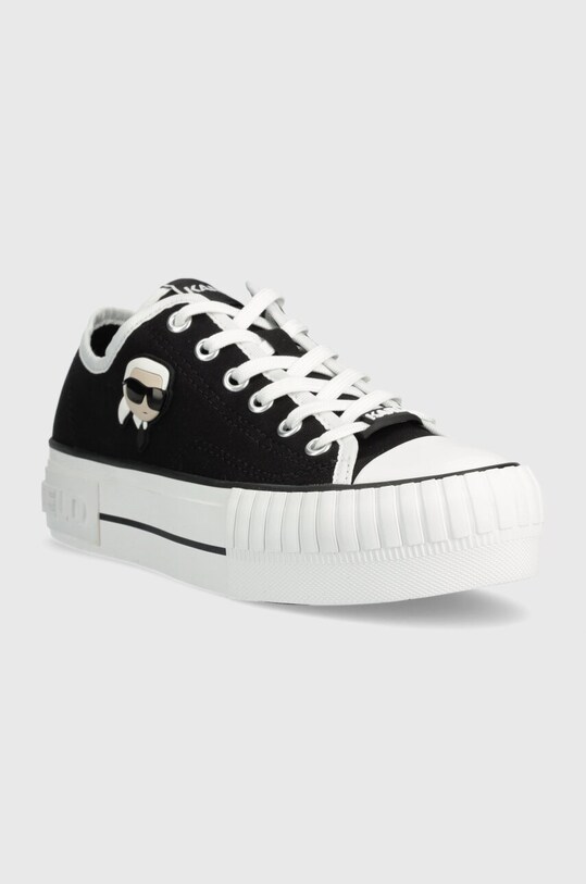 Кеди Karl Lagerfeld KAMPUS MAX NFT KL60424.900 чорний SS24