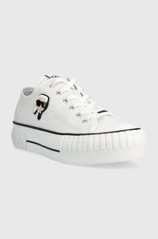 Кеди Karl Lagerfeld KAMPUS MAX NFT KL60424.911 білий SS24
