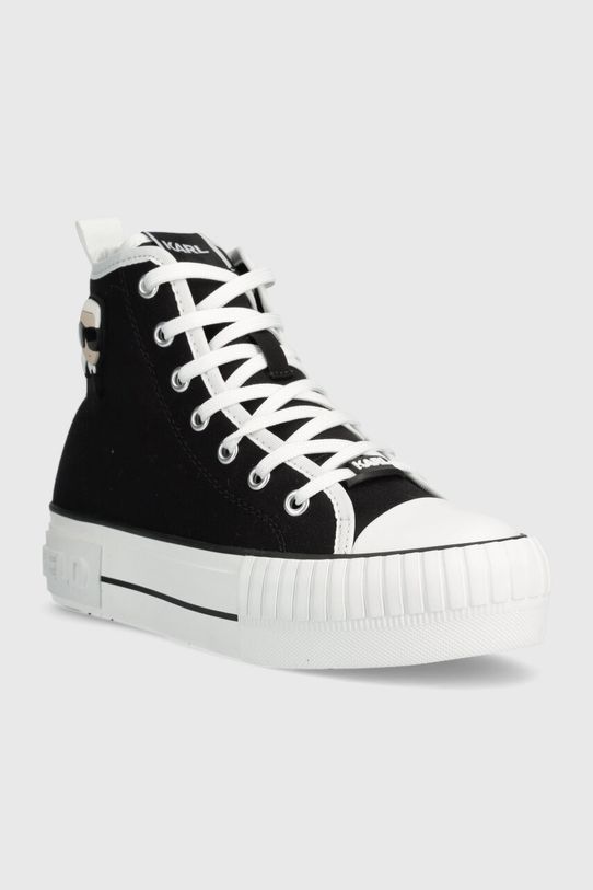 Karl Lagerfeld trampki KAMPUS MAX NFT KL60444.900 czarny SS24