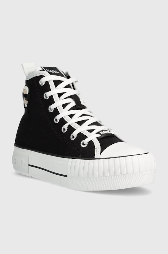 Karl Lagerfeld trampki KAMPUS MAX NFT KL60444.900 czarny SS24