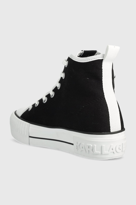 Obuwie Karl Lagerfeld trampki KAMPUS MAX NFT KL60444.900 czarny